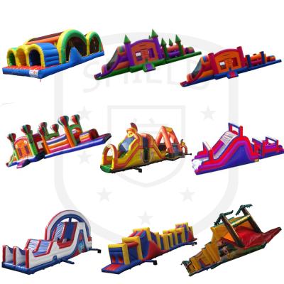 China Rental or Home Use Indoor Outdoor Inflatable Obstacle Course Races, Obstacle Course Equipment, Inflatable Obstacle for sale