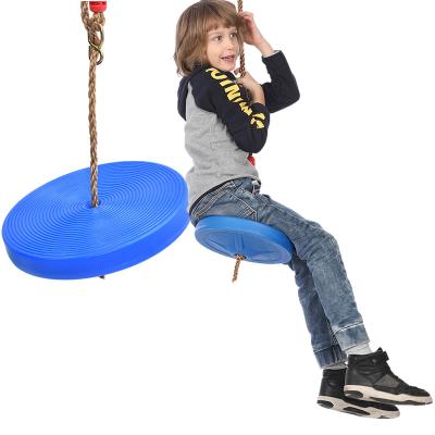 China Zero Climbing Rope Shaft Swing With Platforms And Plastic Disc Dis Swing for sale