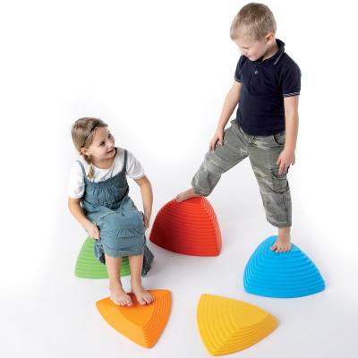 China Outdoor Playground Garden Balance Stepping Stones For Kids for sale