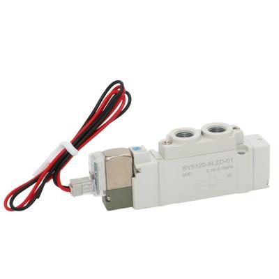 China Manufacturing Plant SMC type SY3120-5LD-C4 SY3120-5LE-C4 SY3120-5LZE-C4 single electric control solenoid valve for sale