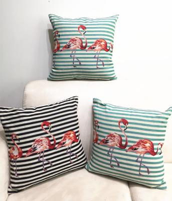 China Home Hotel Textile Cotton Jacquard Cushion Cover for sale