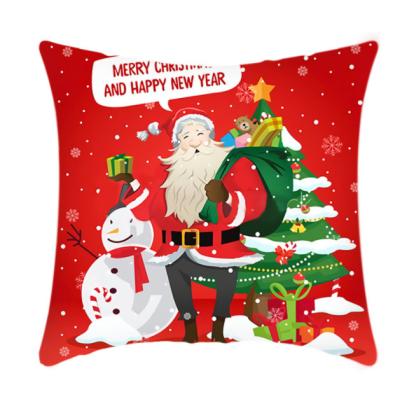 China 100% Polyester 40x40 Cm Hot Selling Custom Logo Embroidery Pillow Case Cushion for sale