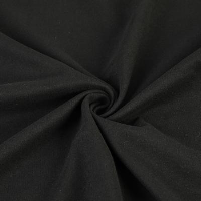 China Shrink-resistant polyester velvet ready-made brushed spandex fleece material knitted fabric winter for sale