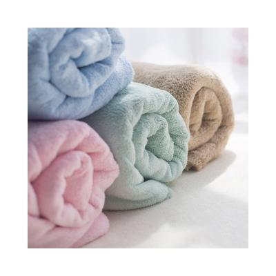 China Anti-static High Quality Coral Fleece Fabric Super Soft 100% Polyester Baby Blanket Fabrics for sale