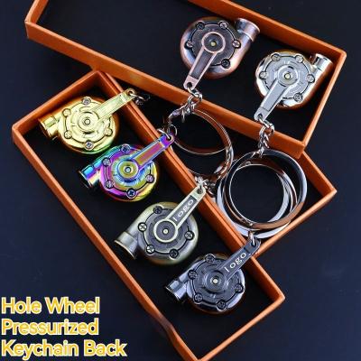 China Metal Car Gear Box Gear Head Key Chain Manual Transmission Lever Car Refitting Creative Metal Ring Metal Keychain for sale