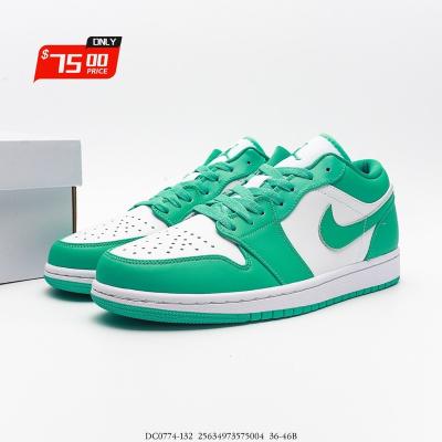 China Cushioning New Shoes Brand 1 Low Green White Basketball Shoes Outdoor Sports Sneakers Aj1 Running Shoes 1 for sale