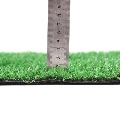 China Eco-friendly Sample 20mm Artificial Grass Mat Natural Artificial Grass For Door Free Standing Garden for sale