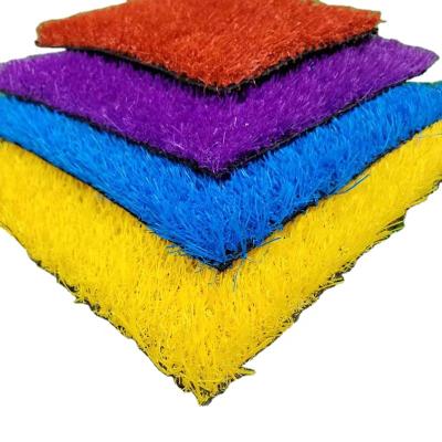 China Eco-friendly Colorful Function Using Cheap Artificial Grass For Sports Moss Grass Artificial for sale