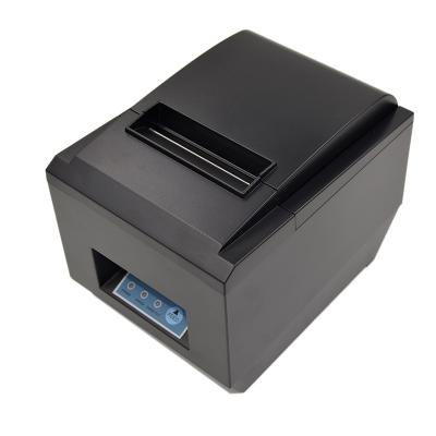 China Zjiang 80mm Thermal POS Receipt Printer USB Black And White Point Of Sale Printer for sale