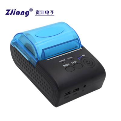 China zj 5805 black and white blue tooth thermal printer with 58 pos printer thermal driver for sale