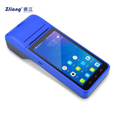 China Android Handheld Smart Terminal with Thermal Printer for Scan Payment Mobile Ordering Service 8GD ROM+ 1GB RAM for sale