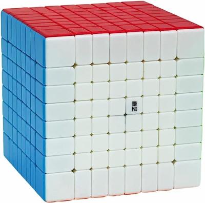 China Mini QY Toys Stickerless 8x8x8 Speed ​​Magic Cube 8x8 Speed ​​Puzzle Smooth Cube Children's Educational Toy for sale