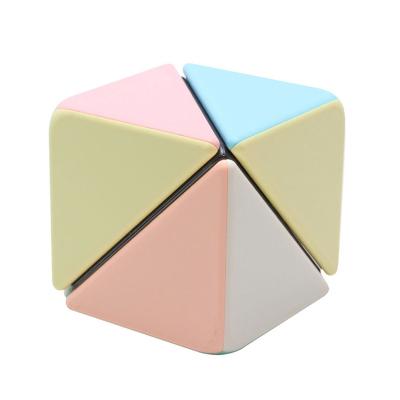 China 1x1 Magic Cube, Mini Moyu Meilong Macaroon Stickerless Educational Cube in Toys 1x1 Skewb Unicorn Speed for sale