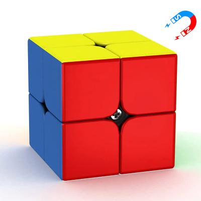 China Moyu magnetic calssroom RS2m magnetic cube, 2x2x2 speed magnetic cube in stickerless educational toys for sale