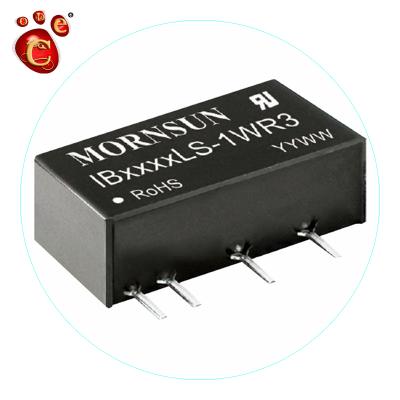 China Industrial IB0505LS-1WR3 SUP MORNSUN DC-DC 1W 5VDC Isolated Stable PCB Power Supply Module for sale