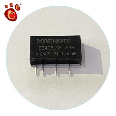 China Industrial IB2405LS-1WR3 SUP MORNSUN DC-DC 1W 5VDC Isolated Stable PCB Power Supply Module for sale