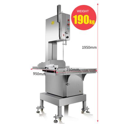 China High Efficiency Easy Operate Automatic Bone Saw Machine High Power Frozen Fish Bone Meat Machine Professional Meat Cutting Machine Bone Saw for sale