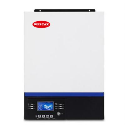 China Weicax Inverter 3.5KW 230vac MPPT 100A Hybrid Solar Solar Charger With PV Input 4000W 380vdc LED Display 115*300*400MM for sale