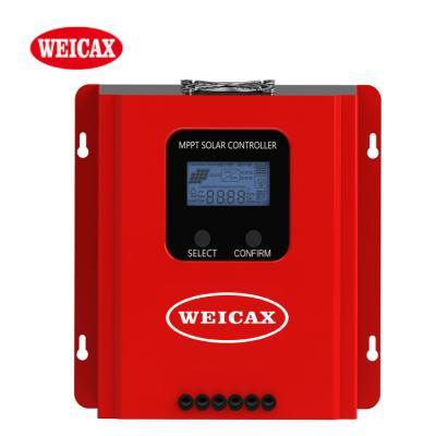 China Solar Charger Controller MPPT Regulator 20A/30A/40A/50A/60A 12V 24V 48V Auto-sensing LCD Display With RS485 Function for sale