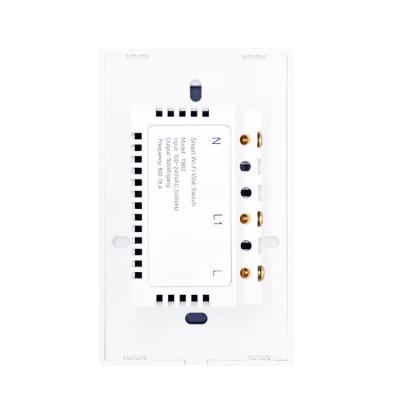 China Premium 10A Voice App/ABS Plastic Touch Control Smart Wifi Electric Wall Switch Light for sale