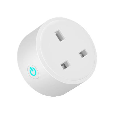 China Good Quality App/Voice/App/Wholesale Voice Touch Control/ABS Wall Socket White Plastic Wifi Touch Control Smart Socket for sale