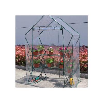 China Easily Assembled Greenhouse Garden Walk In Greenhouse Mini Green House For Sale Portable Greenhouse Shelving for sale