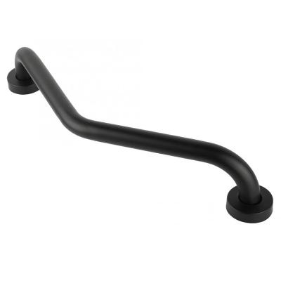 China Modern High Quality Black Luxury Elderly Stainless Steel Balustrade And Balustrade Accessories Fittings for sale