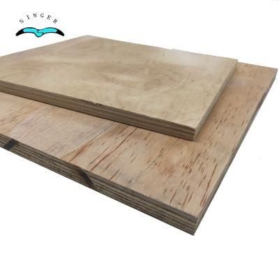 China Traditional cdx plywood 1220x2440x18mm with pine core plywood cdx 18 mm thick for under floor / inside wall support / roof for sale