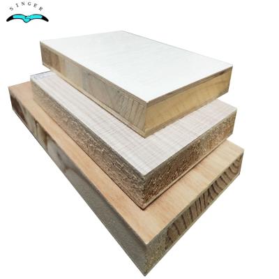 China Furniture Decoration 12/15/18/25/40mm Thickness Melamine Faced Block Board Netting for sale