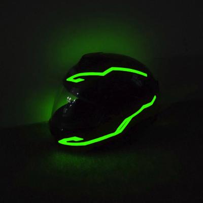 China High Brightness Cold Light New Arrival Cool Shapes Led Helmet Motorcycle Riding Led Helmet Light Strip for sale