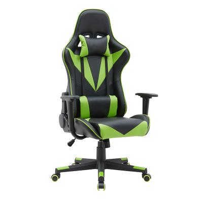 China Spinning Game Racing Style Computer Gaming Chair Deluxe Ergonomic Adjustable Swivel Gaming Chair for sale