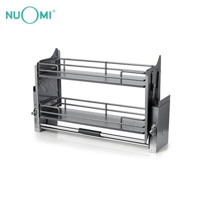 China NUOMI Majaz Series Multifunctional Wholesale Adjustable Lowering Shelf Buffet Lifting Basket for sale