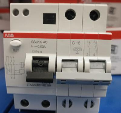 China ABB GSJ201 AC-D20/0.03  GSJ203 AC-D63/0.03  SJ203-C32 SJ201-C32  SJ201-D6  GSJ203 AC-D25/0.03 for sale