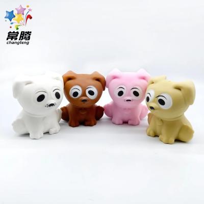 China 2022 New Dog Squishy Hand Decompression Anti-stress 3d Big Eyes Dog Squishy Hand Squeeze Sensory Squeeze Toys for sale