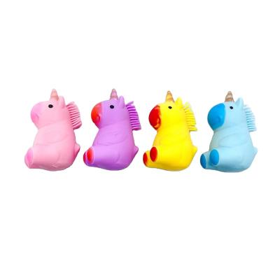 China Relieves Worry Tiktok Hot New Novelty Anti Squeeze Toys Unicorn Adult Kids Fidget Toys Unicorn Flour Stress Sensory Toy for sale