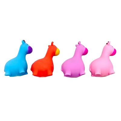 China Relieves Worry NewTiktok Hot Novelty Anti Relax Toys Squeeze Giraffe Adult Children Stirring Toys Giraffe Flour Stress Sensory Toy for sale