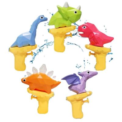 China 2022 Water Gun Amazon Hot Water Gun Cartoon Dinosaur Small Water Gun Spray Happy Summer Beach Game Water Gun Toy For Kids for sale