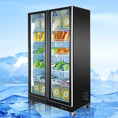 China 2021 Latest Single-temperature 2-door nonfrost upright freezer for sale