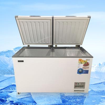 China High Gloss Aluminum Container Refrigerator 4 Types Temperature Fridge Horizontal Freezer For Ice Cream for sale