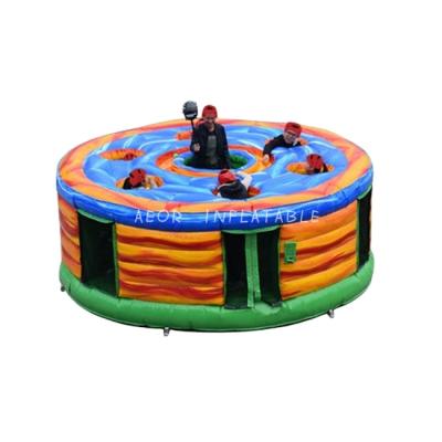 China Entertainment Factory Price Outdoor Human Inflatables Beat Mole Game Sports Games Amusement Park Inflatable Games For Sale for sale