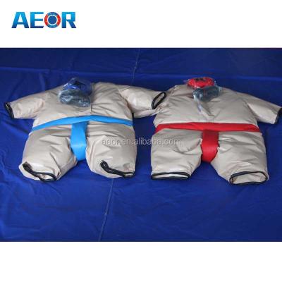 China New PVC inflatable sumo fighting suit, sport games, kids inflatable sumo suit for sale for sale