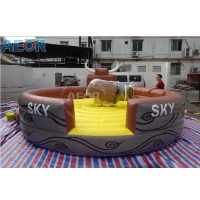 China PVC kids bull riding for sale, crazy mechanical bull rodeo, cheap price mechanical bull for sale for sale