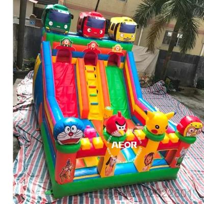 China Outdoor hot sale inflatable amusement city, high quality inflatable farm funland for sale