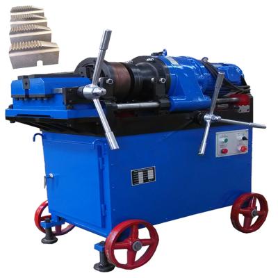 China Process parallel wire rebar thread cutting machine threading machine steel bar threader chaser machine for sale