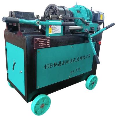 China Process Parallel Wire Thread Rolling Machine For Different Thread Rolling Machine Fast Speed ​​Pitch Electric Steel Rod Threading Price for sale