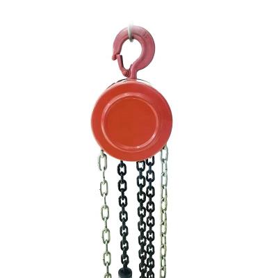 China Standard Ratchet Chain Block For Construction Hand Chain Hoist 0.5T for sale