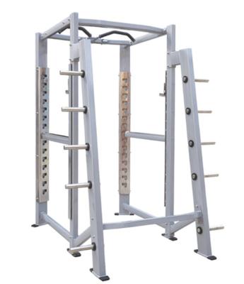 China Hot Selling Commercial Use Gym Strength Equipment Power Cage Rack Training (Big Tube) With Gym Accessories for sale