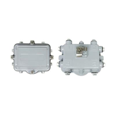 China Outdoor Waterproof Aluminum Electronic Equipment Distributor Small Outdoor Electrical Branching Junction Box for sale