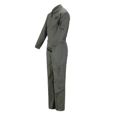 China FR Nomex Sage Green Flying Coverall Fire Retardant Military Overall Suit for sale