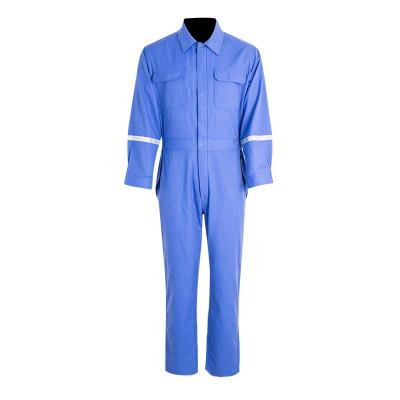 China Coverall OEM Nfpa 2112 Fr Rated High Visibility Flame Retardant Cotton Coverall Overall for sale